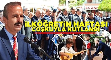 Çaycuma'da İlköğretim Haftası coşkuyla kutlandı
