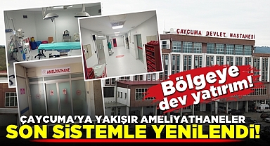 Dev yatırım! Çaycuma'ya yakışır ameliyathaneler son sistemle yenilendi!