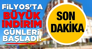 Filyos'ta büyük indirim günleri başladı!