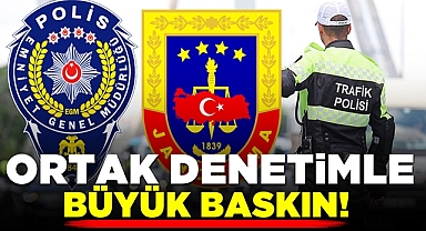Ortak denetimle büyük baskın!