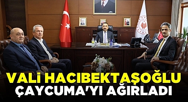 Vali Hacıbektaşoğlu Çaycuma'yı ağırladı