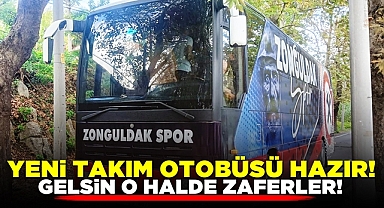 Yeni takım otobüsü hazır! Gelsin o halde zaferler!