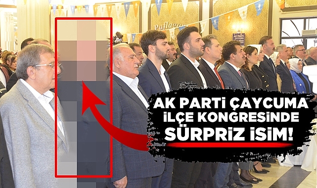 AK Parti Çaycuma İlçe kongresinde çok konuşulacak sürpriz isim!