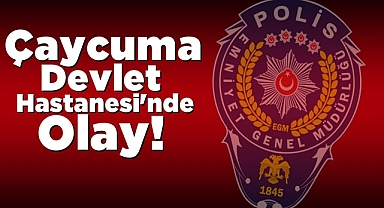 Çaycuma Devlet Hastanesi'nde olay!