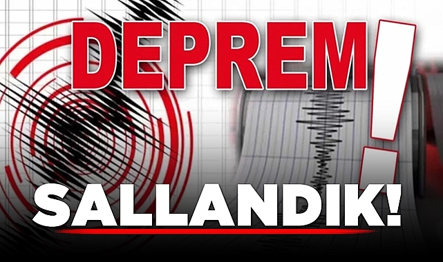 Deprem! Zonguldak ve Çaycuma sallandı!