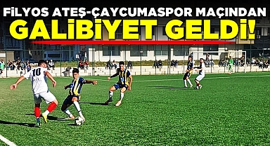 Filyos Ateş-Çaycumaspor maçından galibiyet geldi!