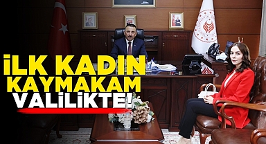 Gökçebey'in ilk kadın kaymakamı valilikte!