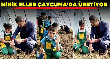 Minik eller Çaycuma'da üretiyor!