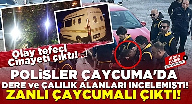 Polisler Çaycuma'da dere ve çalılık alanları incelemişti! Zanlı Çaycumalı çıktı!