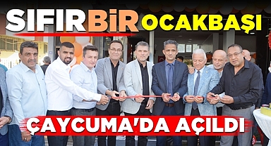 'Sıfır Bir' Ocakbaşı Çaycuma'da açıldı