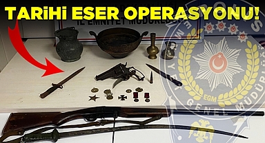 Tarihi eser operasyonu!