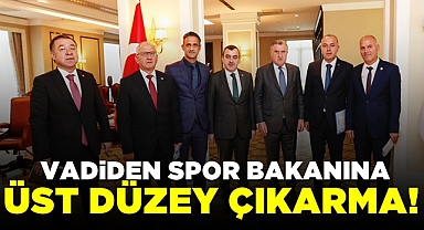 Vadiden spor bakanına üst düzey çıkarma!