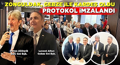 Zonguldak, Gebze ile kardeş oldu, protokol imzalandı
