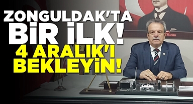 Zonguldak'ta bir ilk! 4 Aralık'ı bekleyin!