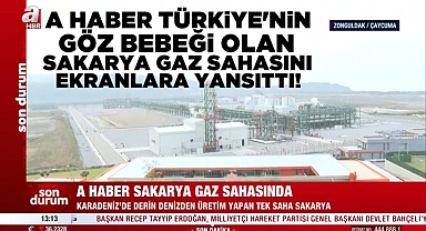 A Haber Filyos'ta Türkiye'nin göz bebeği olan doğalgaz tesislerini görüntüledi!