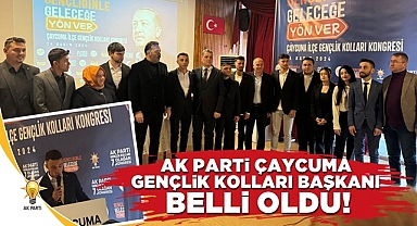 AK Parti Çaycuma Gençlik Kolları Başkanı belli oldu!