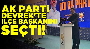 AK Parti Devrek'te İlçe Başkanını seçti!