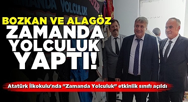 Bozkan ve Alagöz zamanda yolculuk yaptı!
