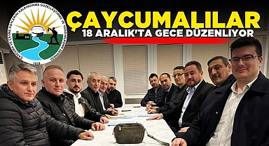Çaycumalılar 18 Aralık'ta gece düzenliyor!
