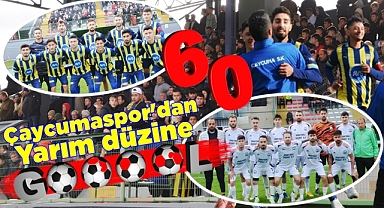 Çaycumaspor'dan yarım düzine gol! 6-0