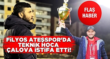 Filyos Ateşspor'da teknik hoca Çalova istifa etti!