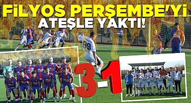 Filyos Perşembe'yi ateşle yaktı: 3-1