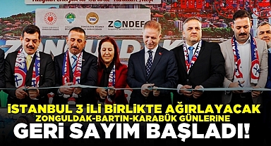 İstanbul'da Zonguldak, Bartın, Karabük günlerine geri sayım başladı!