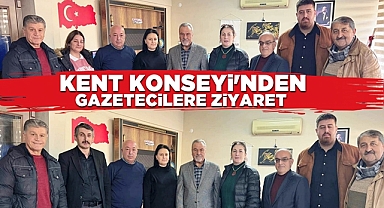 Kent Konseyi'nden gazetecilere ziyaret