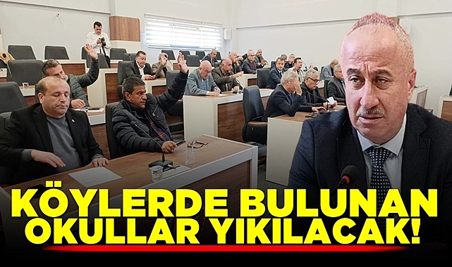 Köylerde bulunan okullar yıkılacak!