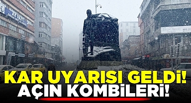 Meteoroloji'den kar uyarısı! Geliyor!