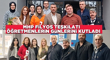 MHP Filyos teşkilatı öğretmenlerin günlerini kutladı