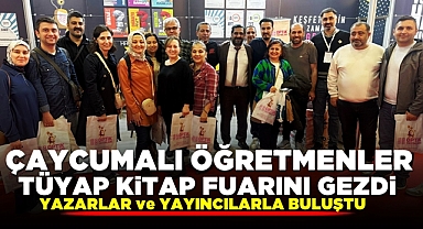 Öğretmenler yazarlar ve yayıncılarla kitap fuarında buluştu