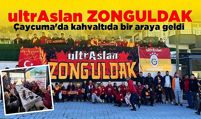 ultrAslan Çaycuma'da kahvaltıda bir araya geldi