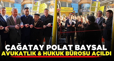 Çağatay Polat Baysal avukatlık ve hukuk bürosu açıldı