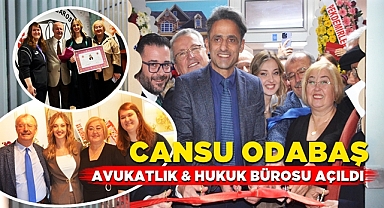 Cansu Odabaş avukatlık ve hukuk bürosu açıldı