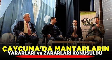 Çaycuma'da mantarların yararları ve zararları konuşuldu