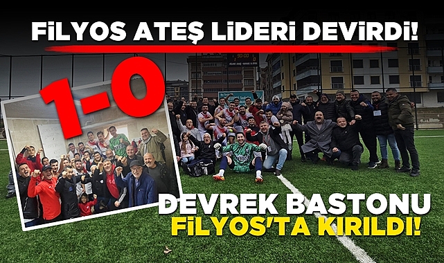 Devrek bastonu Filyos'ta kırıldı: 1-0