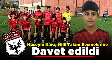 Hüseyin Kara Milli Takım seçmelerine davet edildi
