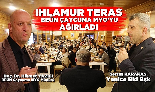 Ihlamur Teras BEÜN Çaycuma MYO'yu ağırladı