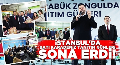 İstanbul'da Batı Karadeniz Tanıtım Günleri sona erdi! 