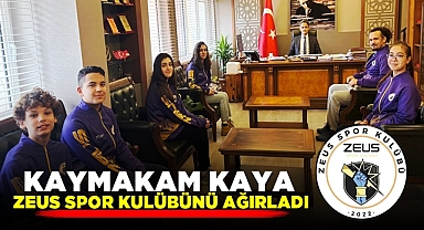 Kaymakam Kaya, ZEUS spor kulübünü ağırladı