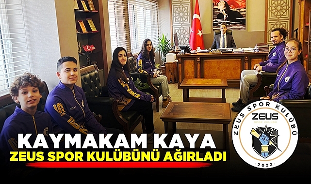 Kaymakam Kaya, ZEUS spor kulübünü ağırladı