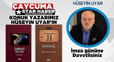 Konuk yazarımız Hüseyin Uyar'ın imza gününe davetlisiniz