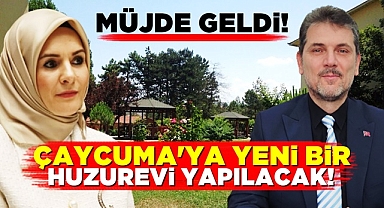 Müjde geldi! Çaycuma'ya yeni bir huzurevi yapılacak!