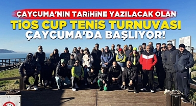 TİOS Cup Tenis Turnuvası Çaycuma'da başlıyor!