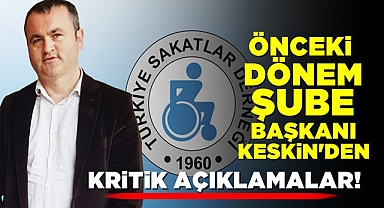 TSD önceki Çaycuma Şube Başkanı Fatih Keskin'den kritik açıklamalar!