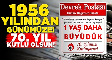 1956 yılından günümüze! 70. yıl kutlu olsun!