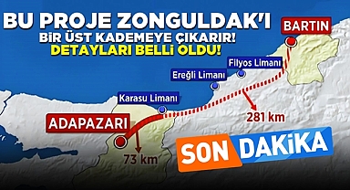 Bu proje Zonguldak'ı bir kademe üstte çıkarır! Detayları belli oldu!