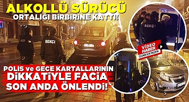 Çaycuma'da hareketli gece! Polis ve Gece Kartalları faciayı son anda önledi!