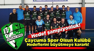 Çaycuma Spor Olsun Kulübü hedefini belirledi: Şampiyonluk!